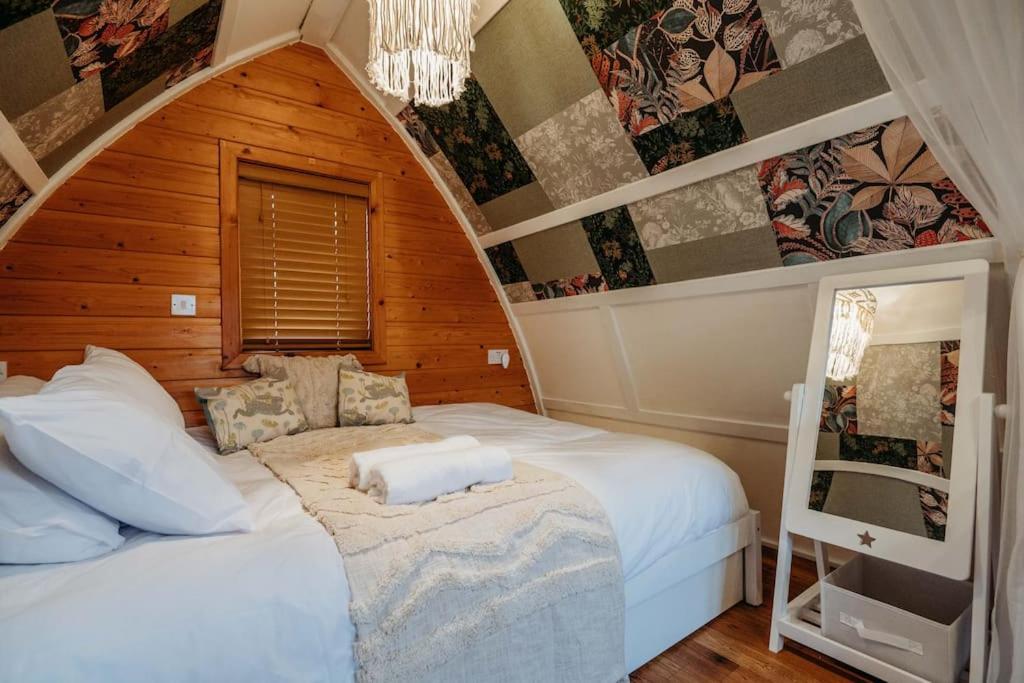 Robin Nest - Cosy Shepherd'S Hut Hideaway Callington Zewnętrze zdjęcie