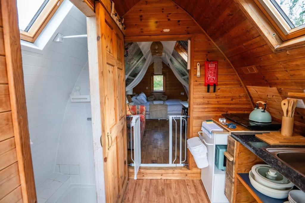 Robin Nest - Cosy Shepherd'S Hut Hideaway Callington Zewnętrze zdjęcie