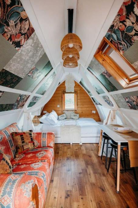 Robin Nest - Cosy Shepherd'S Hut Hideaway Callington Zewnętrze zdjęcie