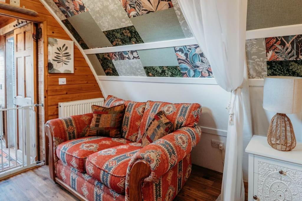 Robin Nest - Cosy Shepherd'S Hut Hideaway Callington Zewnętrze zdjęcie